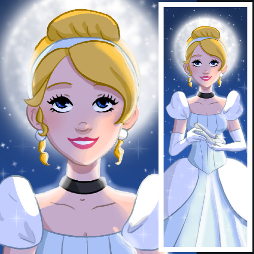 Cinderella Bookmark