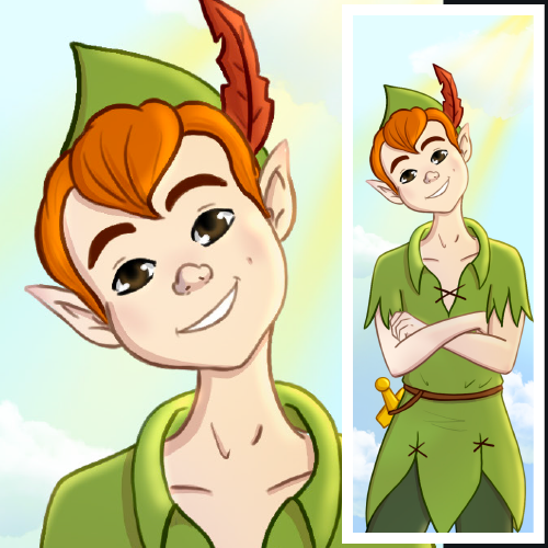 Peter Pan Bookmark