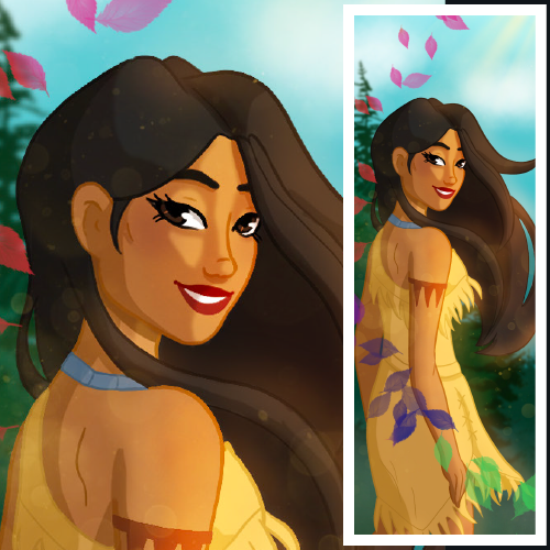 Pocahontas Bookmark