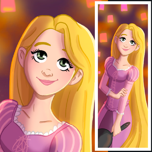 Rapunzel Bookmark